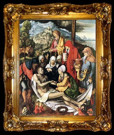 framed  Albrecht Durer Lamentation for Christ, ta009-2